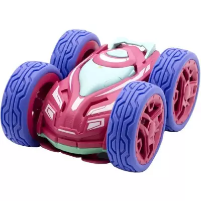 Voiture Télécommandée EXOST 360 Mini Flip Rose - 8 km/h - 10 cm