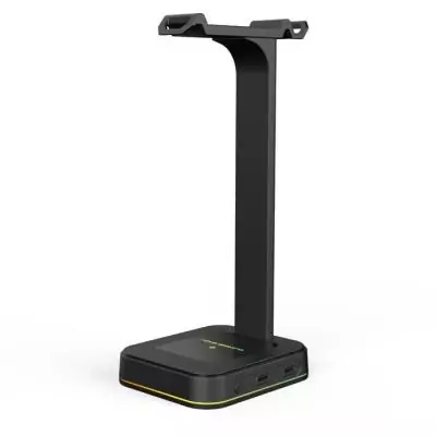 Support de casque gaming - NOVA GAMING - Hydra - Support universel - LED RGB - Noir