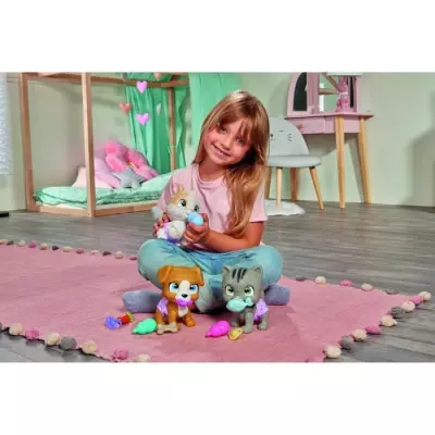 Smoby - Lapin articulé à adopter - Jouet bois - Des 3 ans