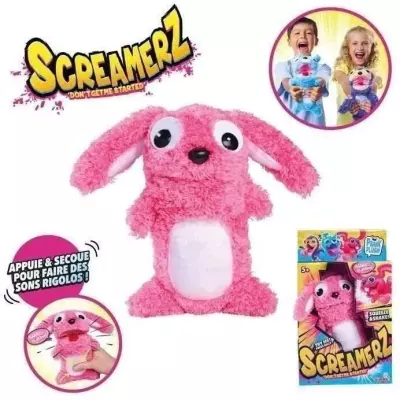 Peluche interactive amusante Smoby - Lapin 27 cm