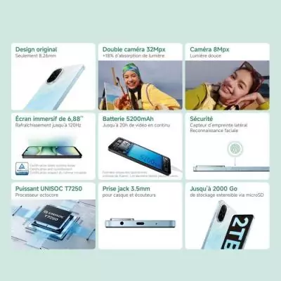 Xiaomi - Redmi A5 - 64 Go - Vert