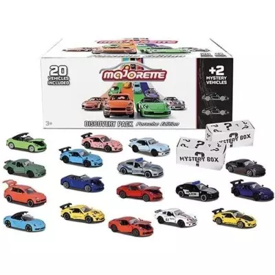 Pack découverte Majo Porsche 20+2 - Véhicules miniatures assemblés