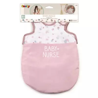Smoby Baby Nurse Turbulette pour poupons jusqu'à 42cm - Porte-bébé ajustable