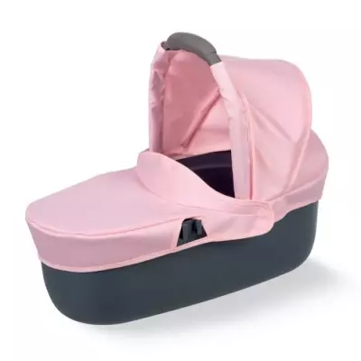 Poussette + Landau 3 en 1 pour Poupons et Poupées - Roues Silencieuses et Multidirectionnelles