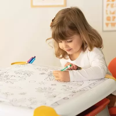 Feuilles de coloriages pour la table créative des enfants - Pack de 10