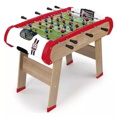 Babyfoot Powerplay 4 en 1 - Billard, palet et ping pong - 120x90x86