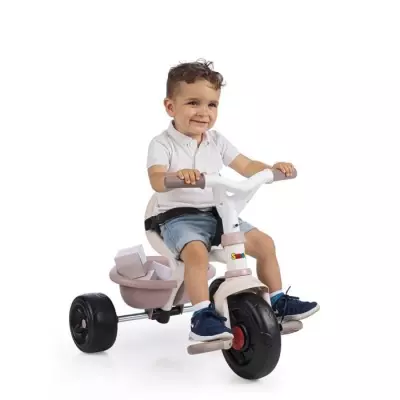 Tricycle enfant évolutif SMOBY Be Fun - Rose