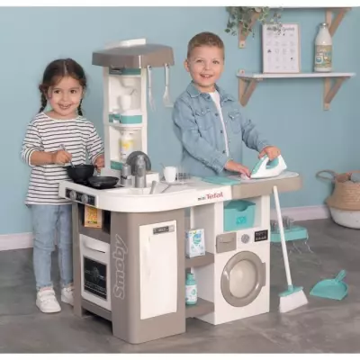 Tefal Cuisine Clean - 2 espaces de jeu : cuisine ménage