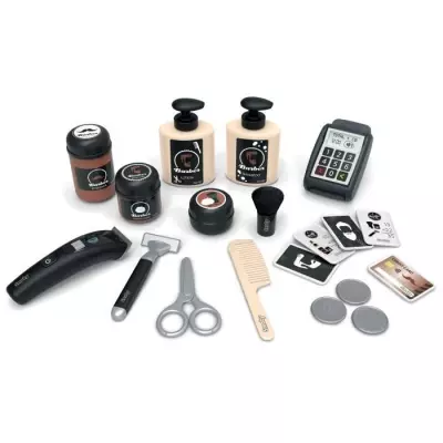 Smoby Barber & cut - Barber Shop - 19 accessoires - 3 ans