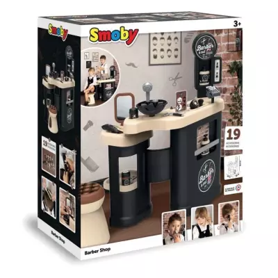 Smoby Barber & cut - Barber Shop - 19 accessoires - 3 ans