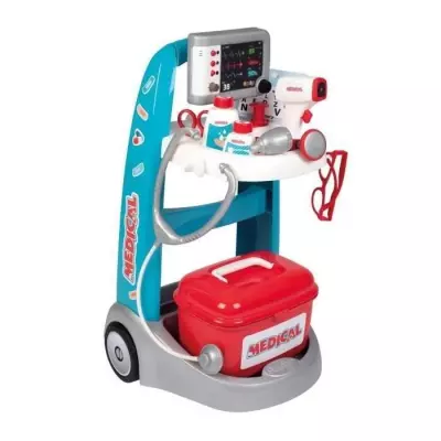 Chariot médical électronique Smoby pour les petits dès 3 ans