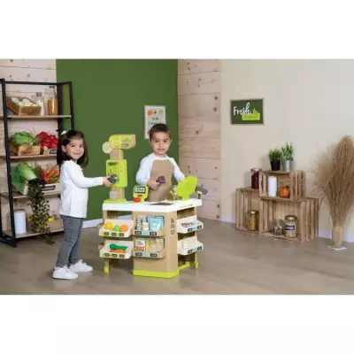 Aire de jeu Smoby Fresh Market Bio pour enfants de 3 ans