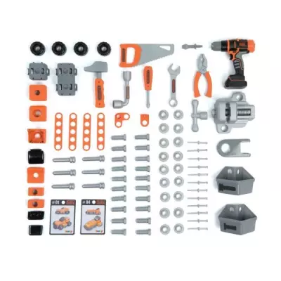 Atelier de jeu pour enfants Smoby BLACK+DECKER - Fabriqué en France