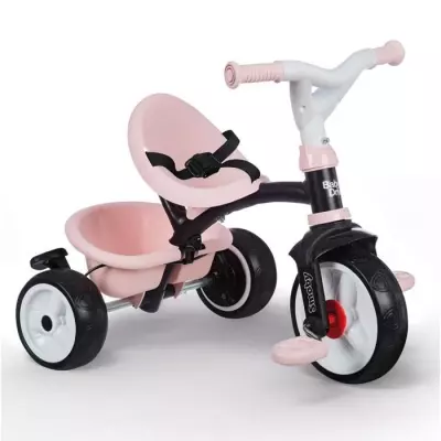 Tricycle évolutif Smoby Baby Driver Plus Rose - Fun et pratique