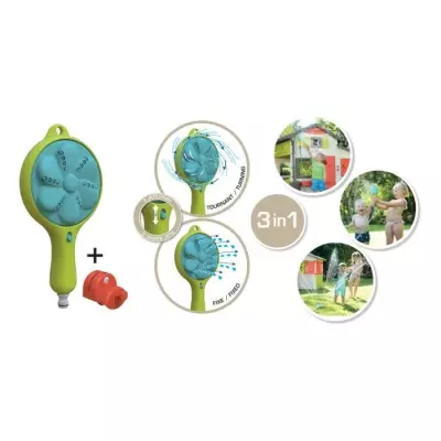 Douchette 3 en 1 Smoby - Bleu pour Maisons - Compact