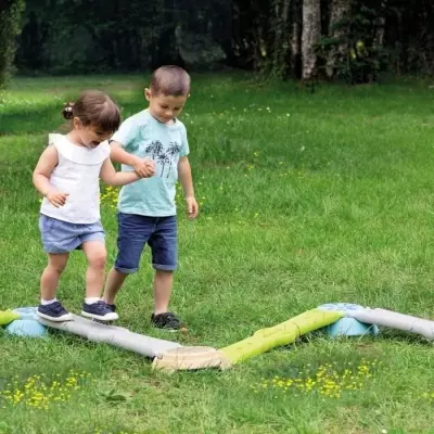 Parcours de motricité Aventure - Equilibre et coordination - Fabriqué en France