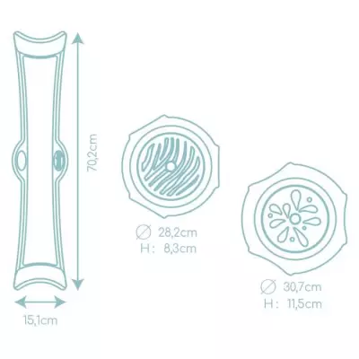 Parcours de motricité Aventure - Equilibre et coordination - Fabriqué en France