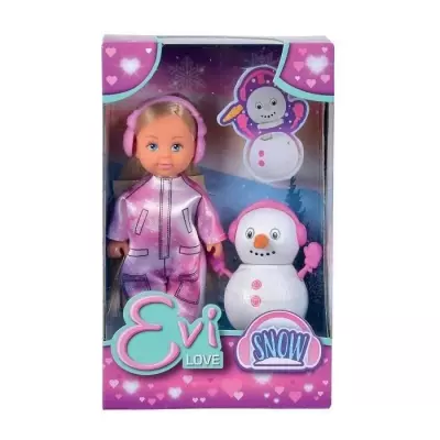 Poupée Mannequin STEFFI LOVE Evi Love Neige 12cm - A partir de 3 Ans