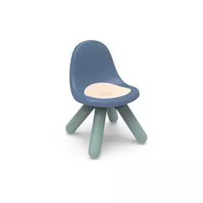 Chaise bleue pour bébé: Compacte et confortable