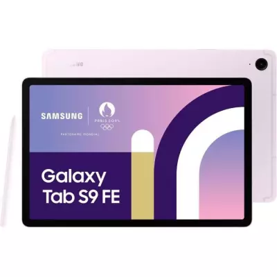 Tablette Tactile Samsung Galaxy Tab S9 FE 10,9 WIFI 128Go Rose - Compact et performant