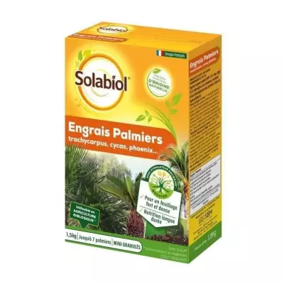 Engrais organique pour palmiers et plantes méditerranéennes - 1,5 Kg