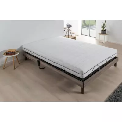 Ensemble matelas+sommier électrique 140x200 cm - Confort Dreamzone