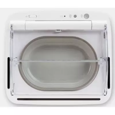 Distributeur automatique anti-odeur pour chat - Blanc