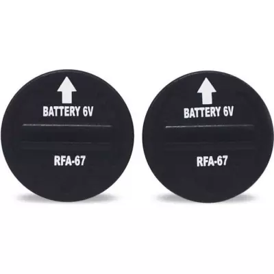 Lot de 2 Piles RFA-67 (6V) pour Collier de Dressage, Anti-Aboiements et Anti-Fugue