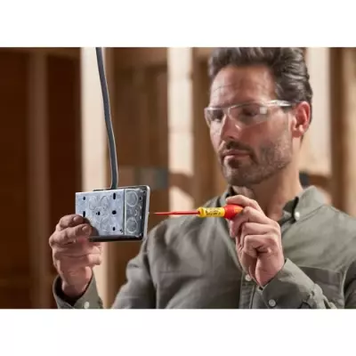 Ensemble de Tournevis Slim Isolés 1000V - STANLEY FATMAX - Idéal pour Electricien