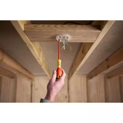 Ensemble de Tournevis Slim Isolés 1000V - STANLEY FATMAX - Idéal pour Electricien