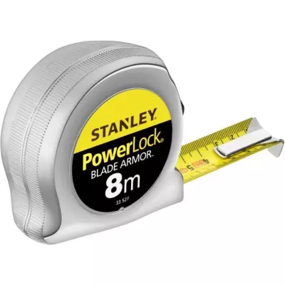 Mesure STANLEY 0-33-527 Blade Armor 8m x 25mm - Powerlock Mesure STANLEY 0-33-527 Blade Armor 8m x 25mm - Powerlock