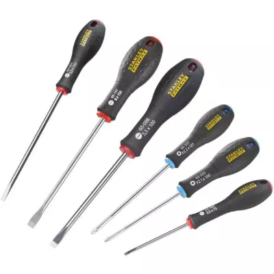 Ensemble de 6 Tournevis STANLEY FATMAX - Fabrication Française ?