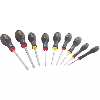 Kit complet de tournevis STANLEY FATMAX pour électriciens et mécaniciens