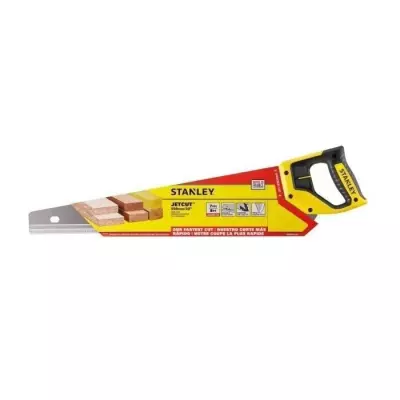 Scie égoïne bois Jetcut coupe STANLEY - Fabriquée en France