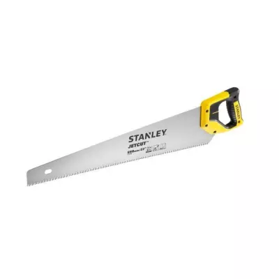 Scie égoïne bois Jetcut coupe STANLEY - Fabriquée en France