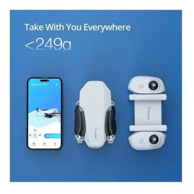 Drone - POTENSIC - Atom SE - Caméra 4K UHD - Autonomie 32 min - Blanc