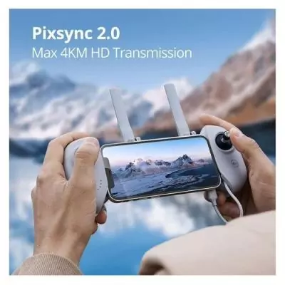 Drone - POTENSIC - Atom SE - Caméra 4K UHD - Autonomie 32 min - Blanc