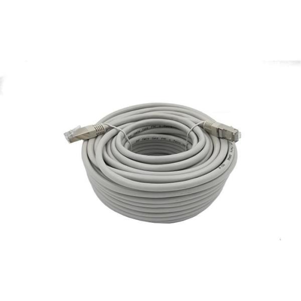 Câble RJ45 - LINEAIRE - PCC6FJ - Cat.6 - Blindé - F/UTP - 20m