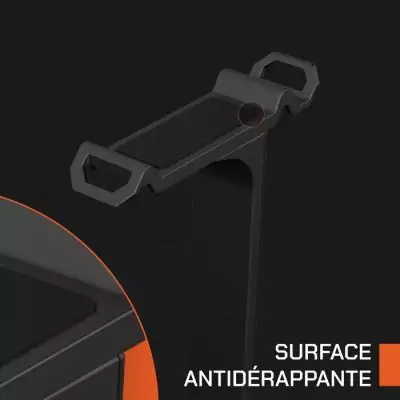 Support de casque gaming - NOVA GAMING - Hydra - Support universel - LED RGB - Noir