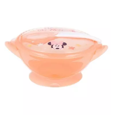 Bol bébé Disney avec ventouse et cuillère - Pratique et coloré