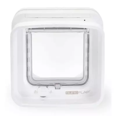 Chatière à puce électronique DualScan - Blanc - 142 mm x 120 mm