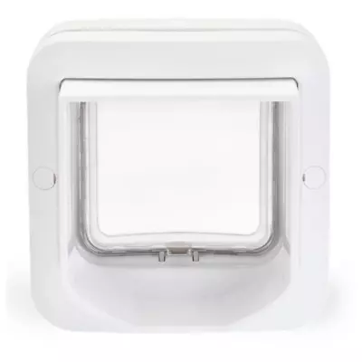 Chatière à puce électronique DualScan - Blanc - 142 mm x 120 mm
