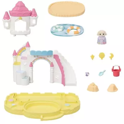SYLVANIAN FAMILIES 5746 - Piscine et bac à sable pour bébés