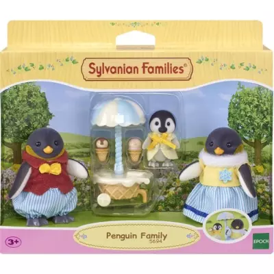 Figurine miniature SYLVANIAN FAMILIES - Famille Pingouin Blanc - Multicolore Figurine miniature SYLVANIAN FAMILIES - Famille Pingouin Blanc - Multicolore