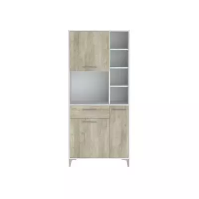 Buffet de cuisine 80cm chêne - Compact et pratique