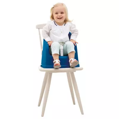 Rehausseur De Chaise YOUPLA Bleu Océan - Compact & Léger
