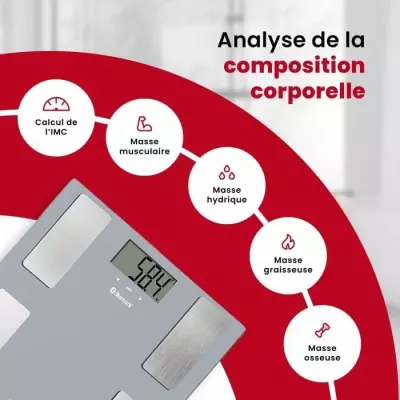Pèse-personne Terraillon SMART CONNECT - Balance connectée innovante