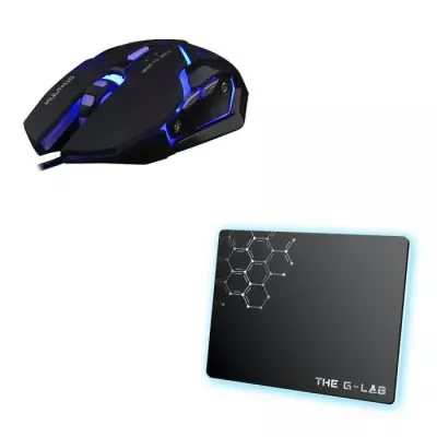 Pack Gamer 4 en 1 - Combo Argon - Clavier, Souris, Casque et Tapis