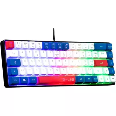 Clavier Gamer Compact rétroéclairé - G-Lab KEYZ HYDROGEN
