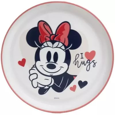 Pack repas Minnie 2ème âge - 3 Assiettes + Gobelet + Cuillère